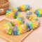 33FT Easter Tinsel Garland Colorful Metallic Twist Foil Tinsel Garland Glitter Spring Hanging Garland for Easter Party Door Tree Indoor Outdoor Decoration